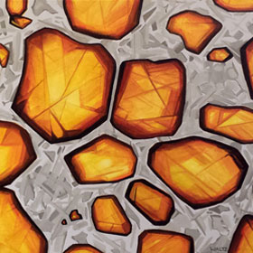 Pallasite Cleromancy